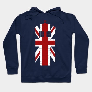 Union Jack Tardis Hoodie